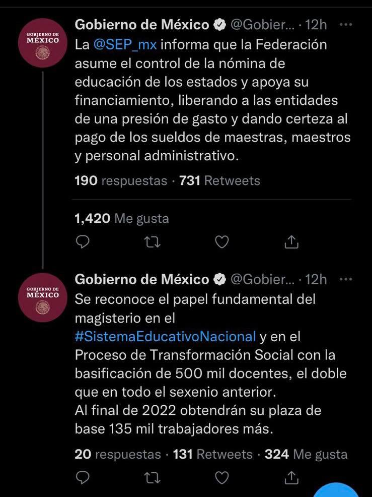 Federalización de la nómina educativa tardará un año o más
