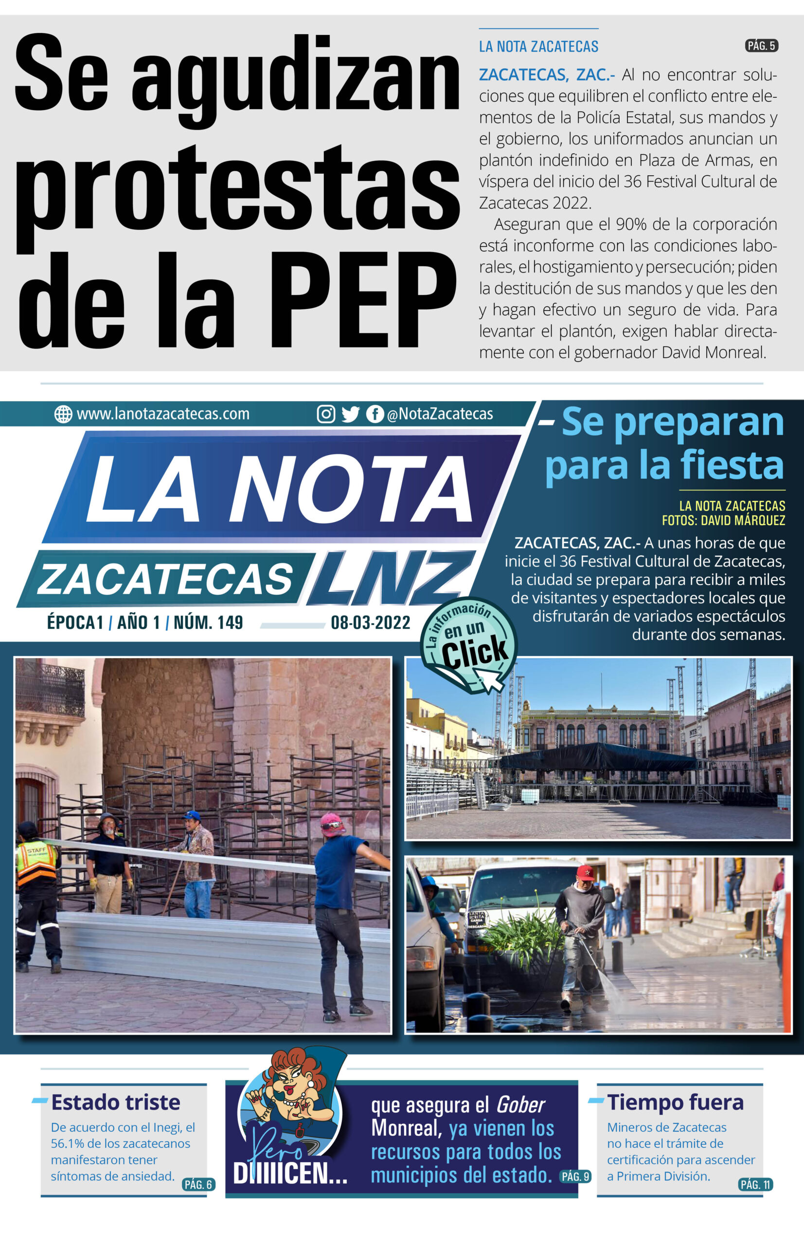 La Nota Zacatecas 8/04/22