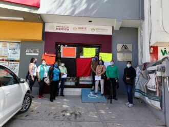 Se manifiestan contra el Fovissste; acusan créditos impagables