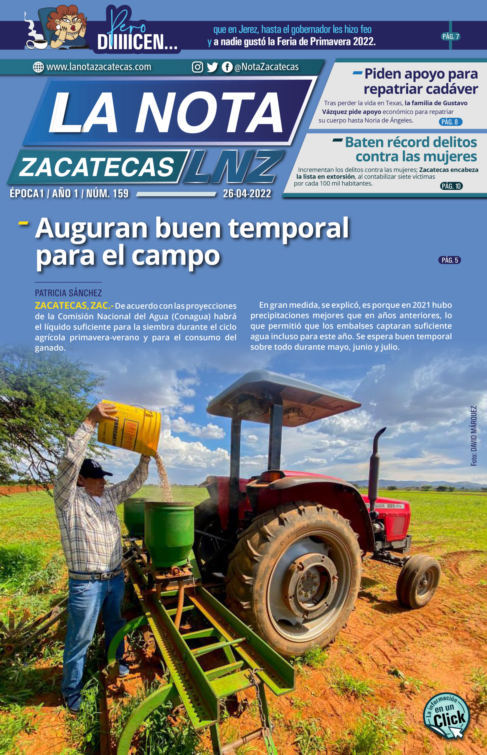 La Nota Zacatecas 26/04/22
