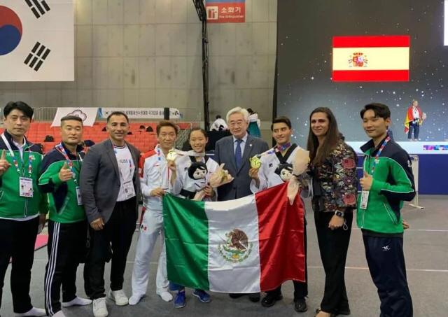 Gana oro México en Mundial de Poomsae Goyang 2022 de taekwondo