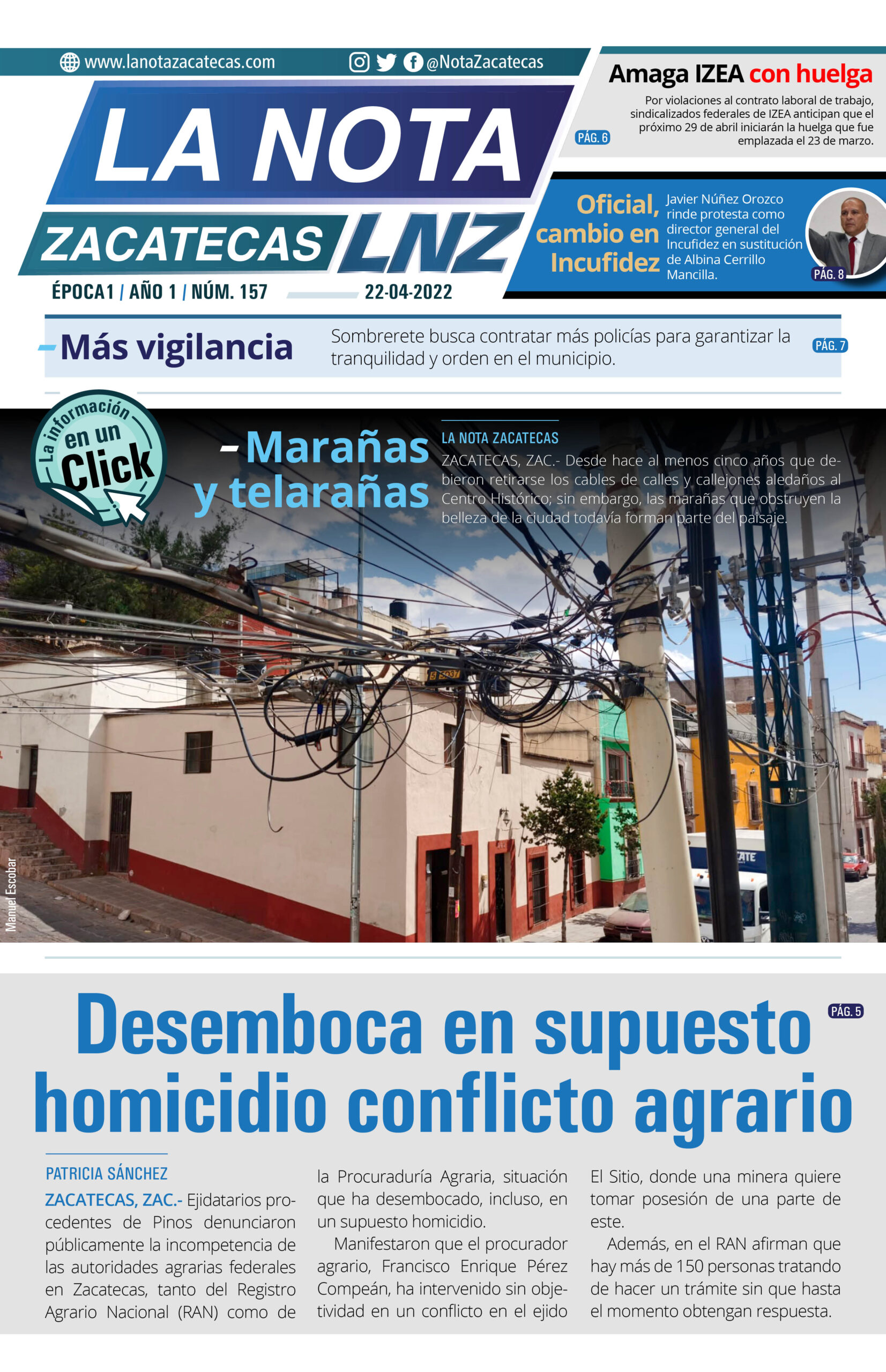 La Nota Zacatecas 22/04/22