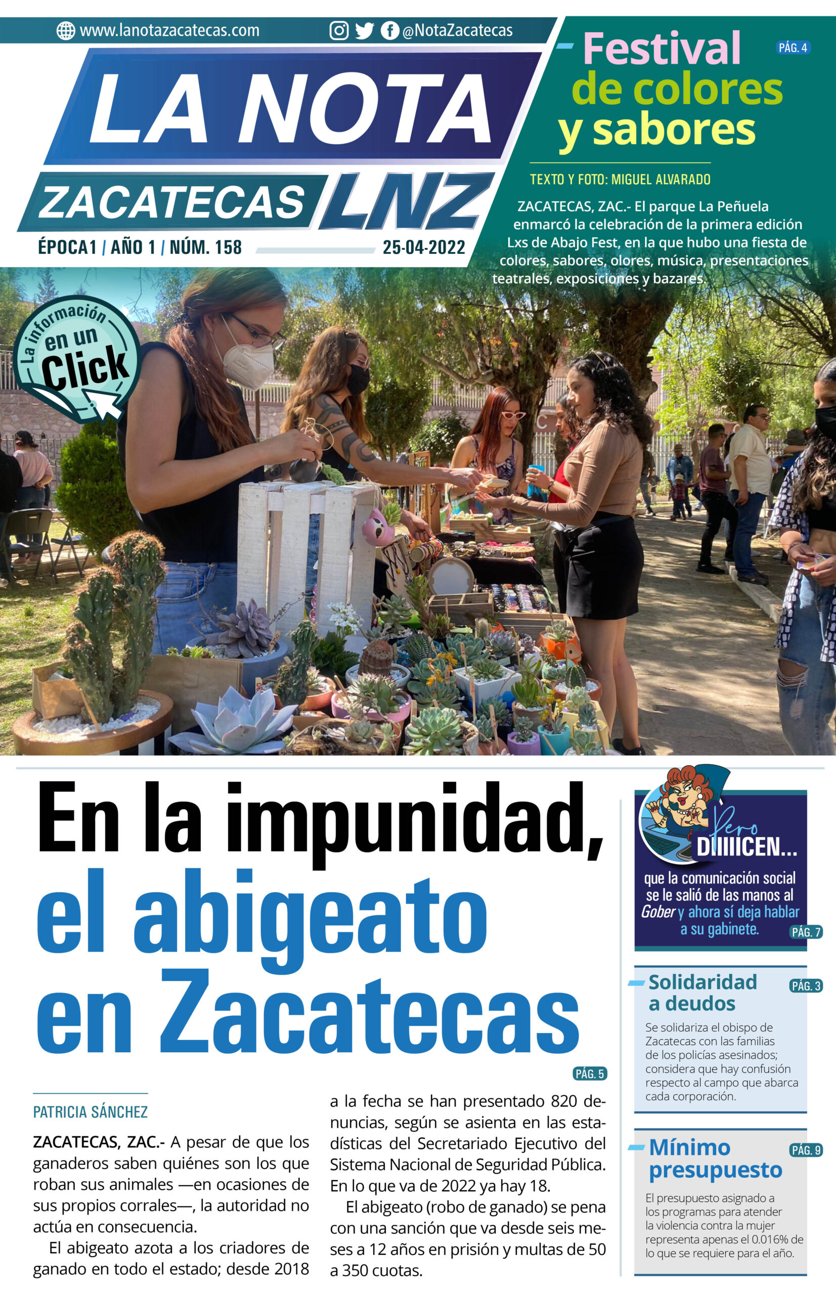 La Nota Zacatecas 25/04/22