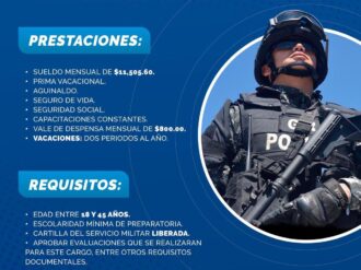 Contratará Sombrerete más policías