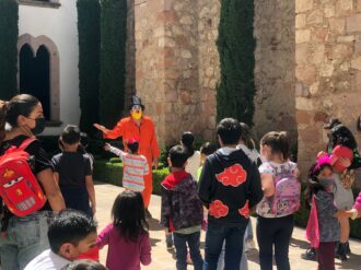 Museo Manuel Felguérez despierta la curiosidad de niñas y niños