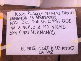 Denuncian a deudores alimentarios en la capital