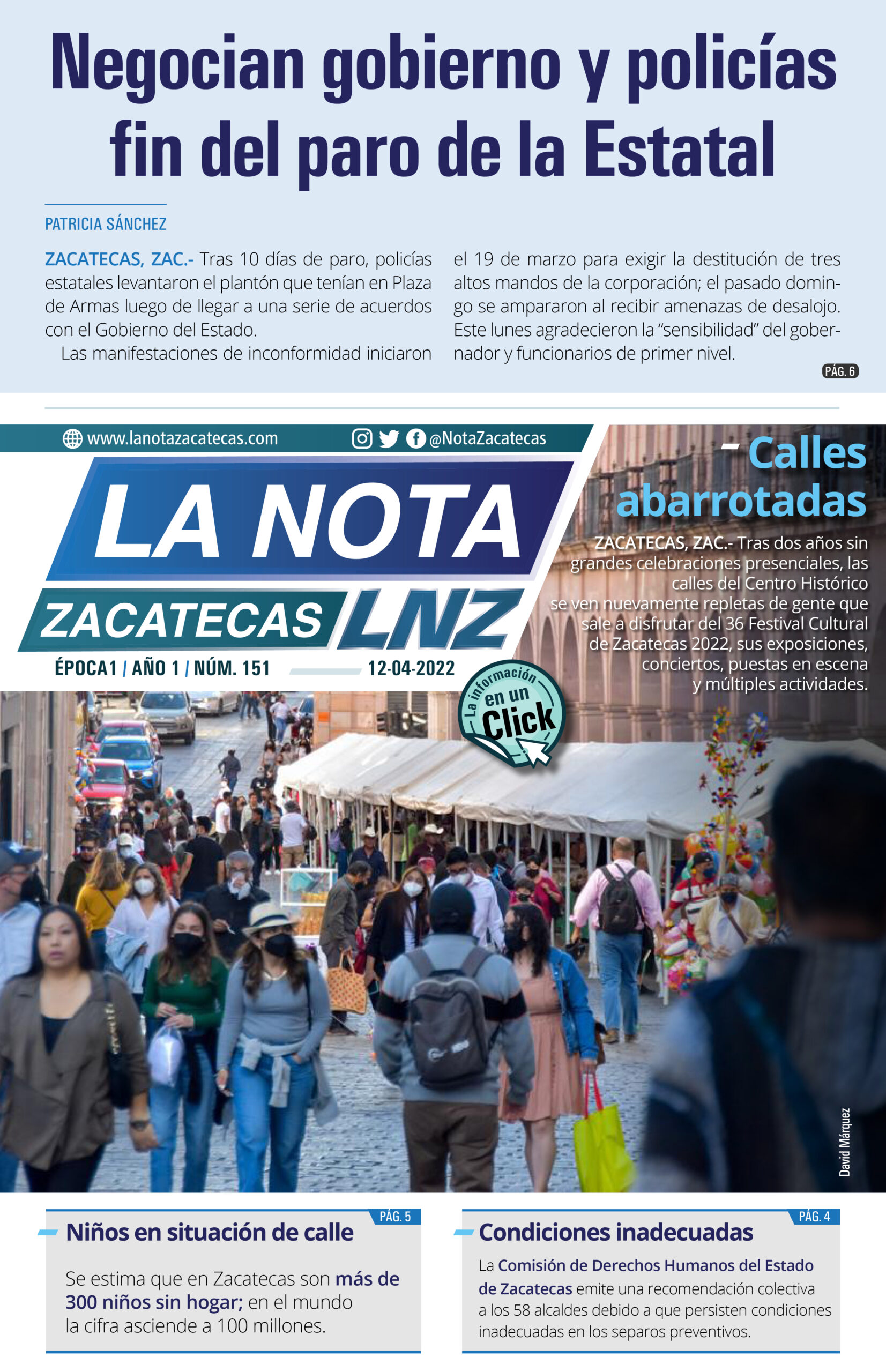 La Nota Zacatecas 12/04/22