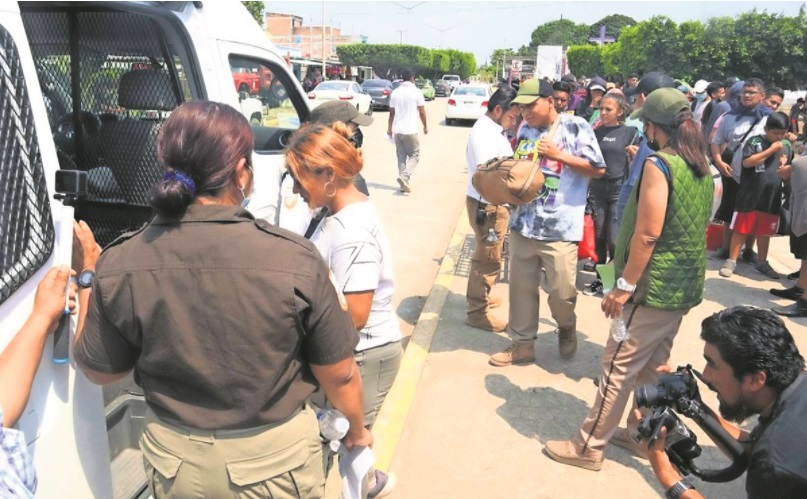 Disuelve INM el Viacrucis Migrante