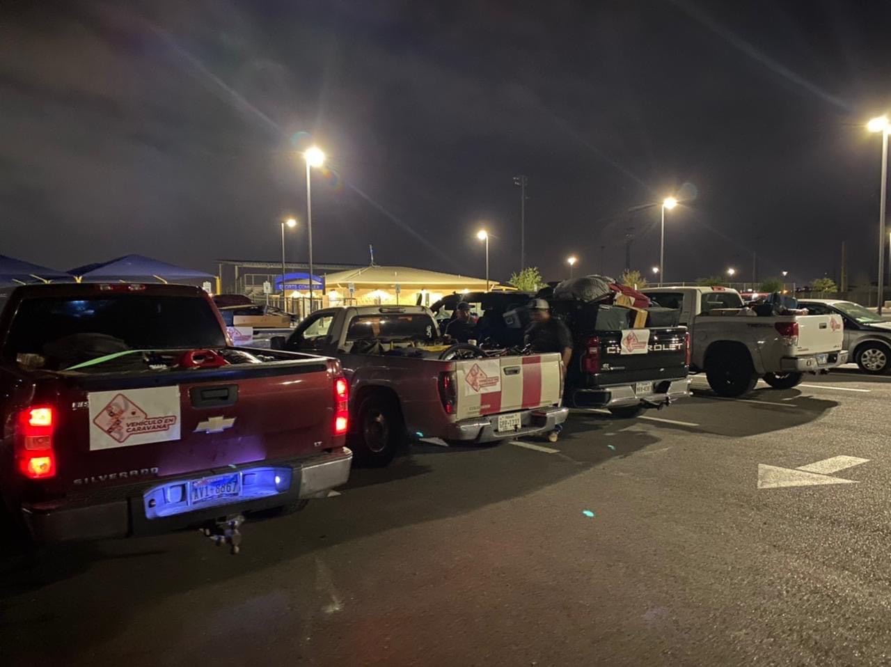 Un éxito, la primera caravana migrante 2022