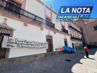 Elementos de la PEP exigen la renuncia del secretario de Seguridad, Adolfo Marín Marín