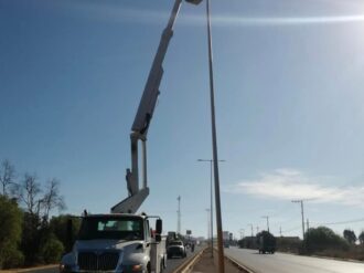 Priorizan mejoras al alumbrado público en la capital