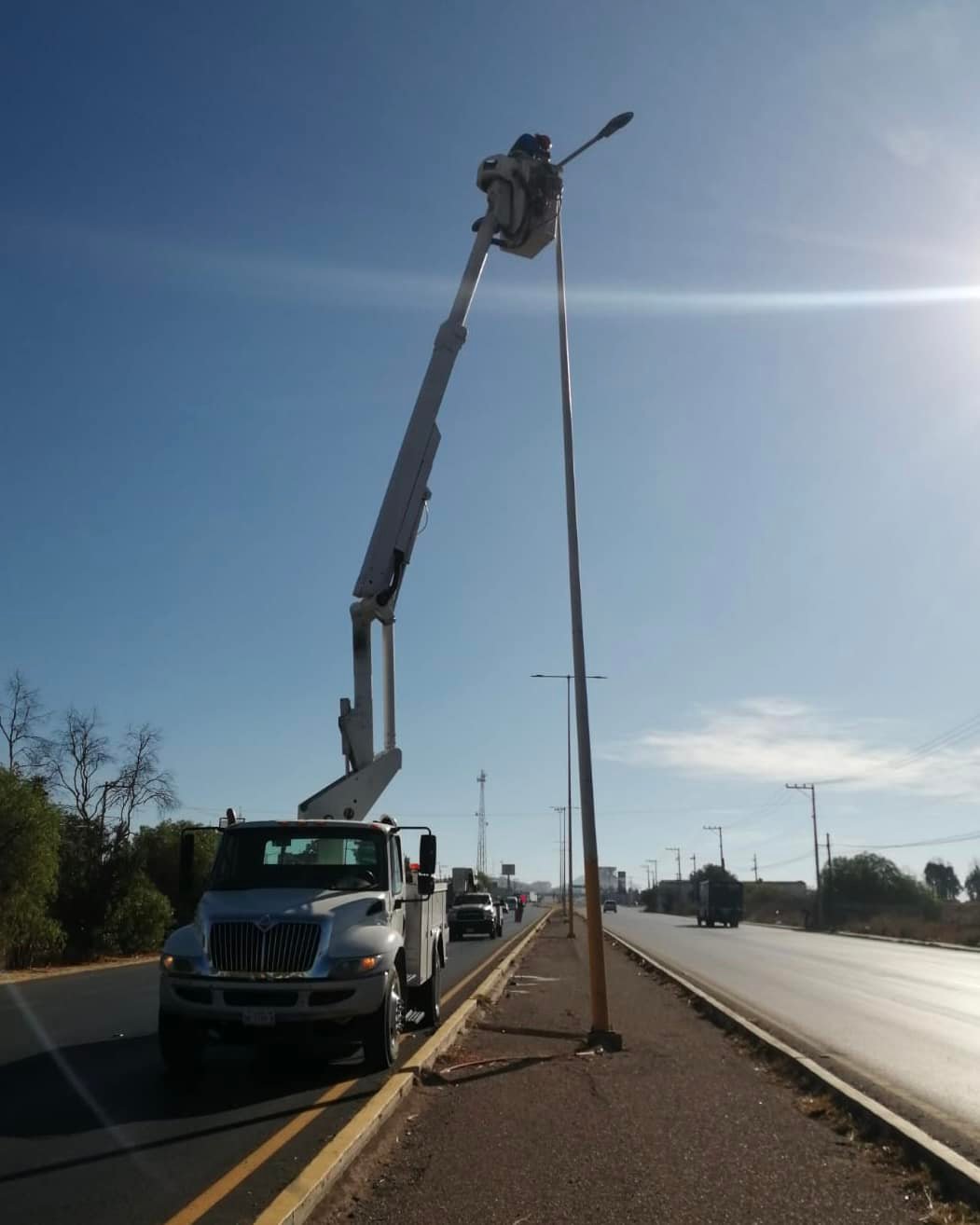 Priorizan mejoras al alumbrado público en la capital