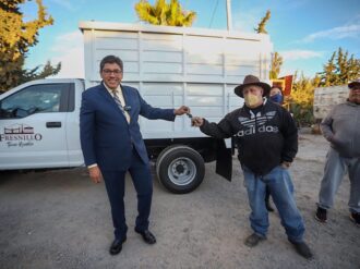 Fortalecen servicio del Departamento de Limpia en Fresnillo