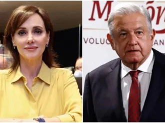 «Yo pienso de otra forma»: AMLO exhibe voto de Lilly Téllez contra la creación de «AMLITIO»