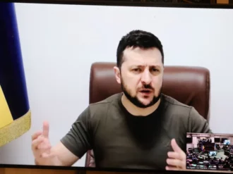 Volodimir Zelensky acusa a Rusia de cometer «genocidio» en Ucrania