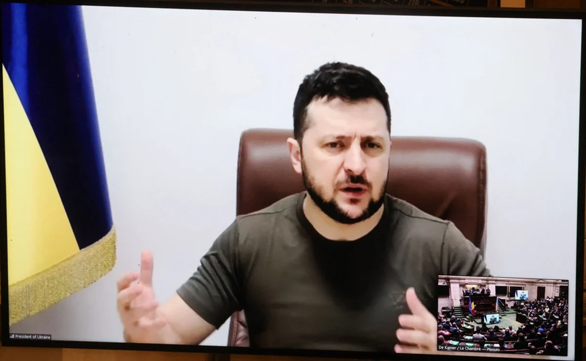 Volodimir Zelensky acusa a Rusia de cometer «genocidio» en Ucrania