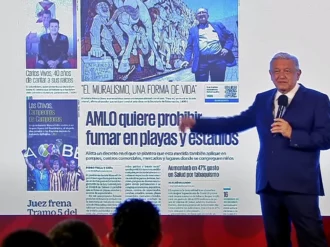 AMLO se deslinda de proyecto de decreto de su administración sobre fumadores; “es del Congreso”, dice