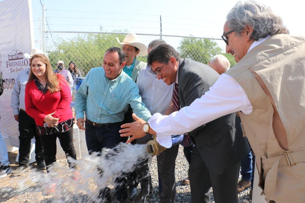 Invierten 2 mdp en pozo de agua potable