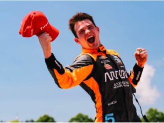 El mexicano Pato O’Ward ganó el Gran Premio de Alabama de IndyCar