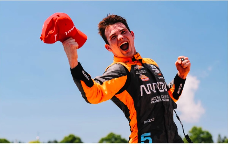 El mexicano Pato O’Ward ganó el Gran Premio de Alabama de IndyCar