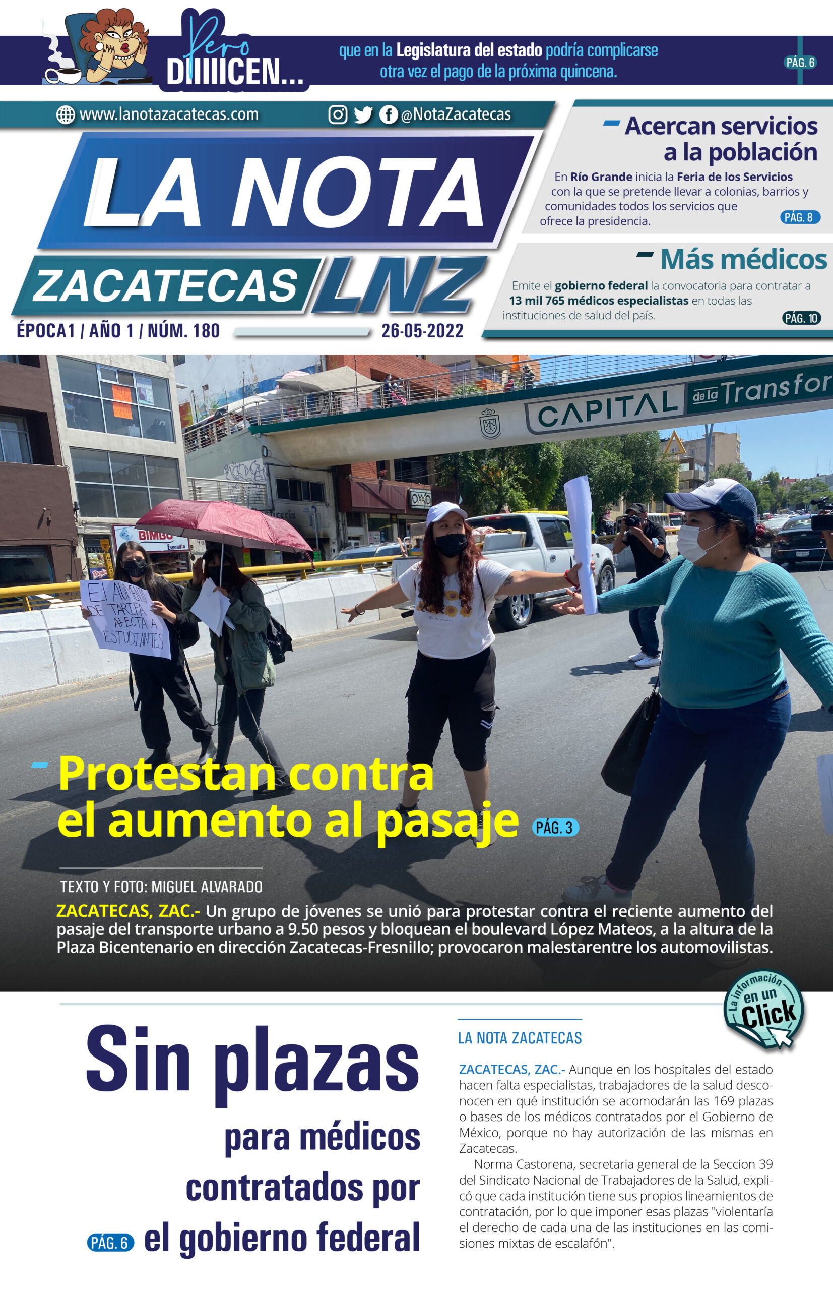 La Nota Zacatecas 26/05/22