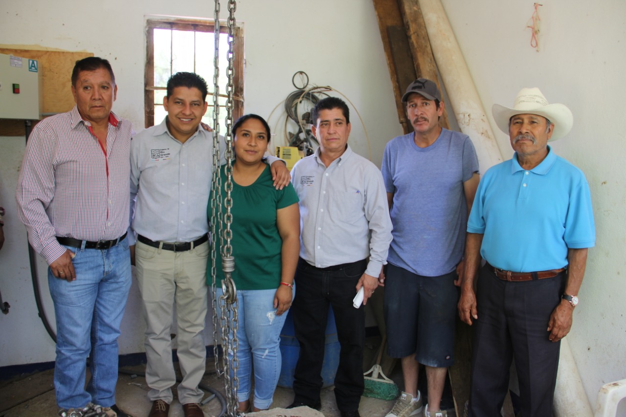 Ayuntamiento de Río Grande hace entrega de obra para dotar de agua a la calle Ignacio Allende