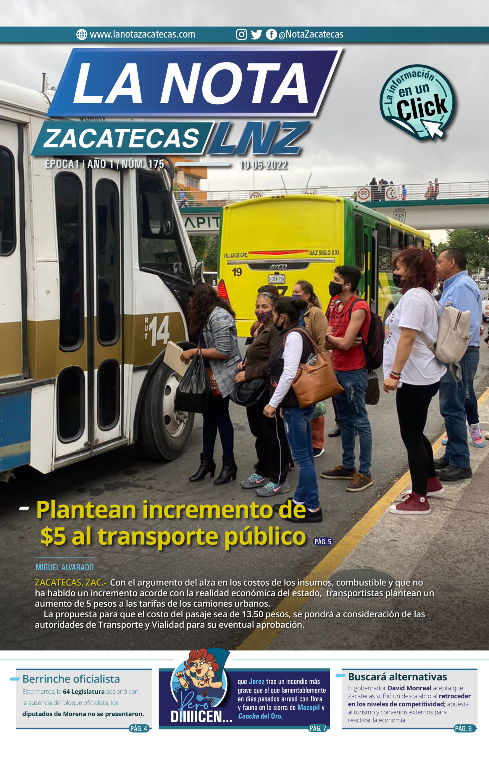 La Nota Zacatecas 19/05/22