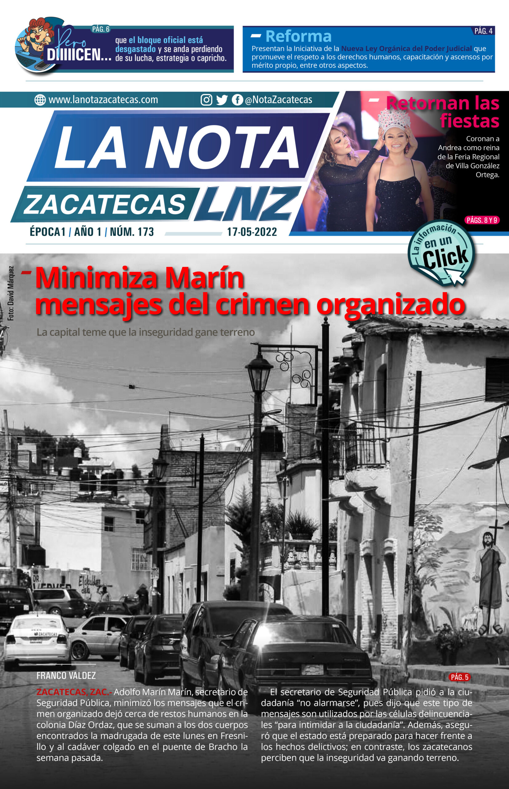 La Nota Zacatecas 17/05/22