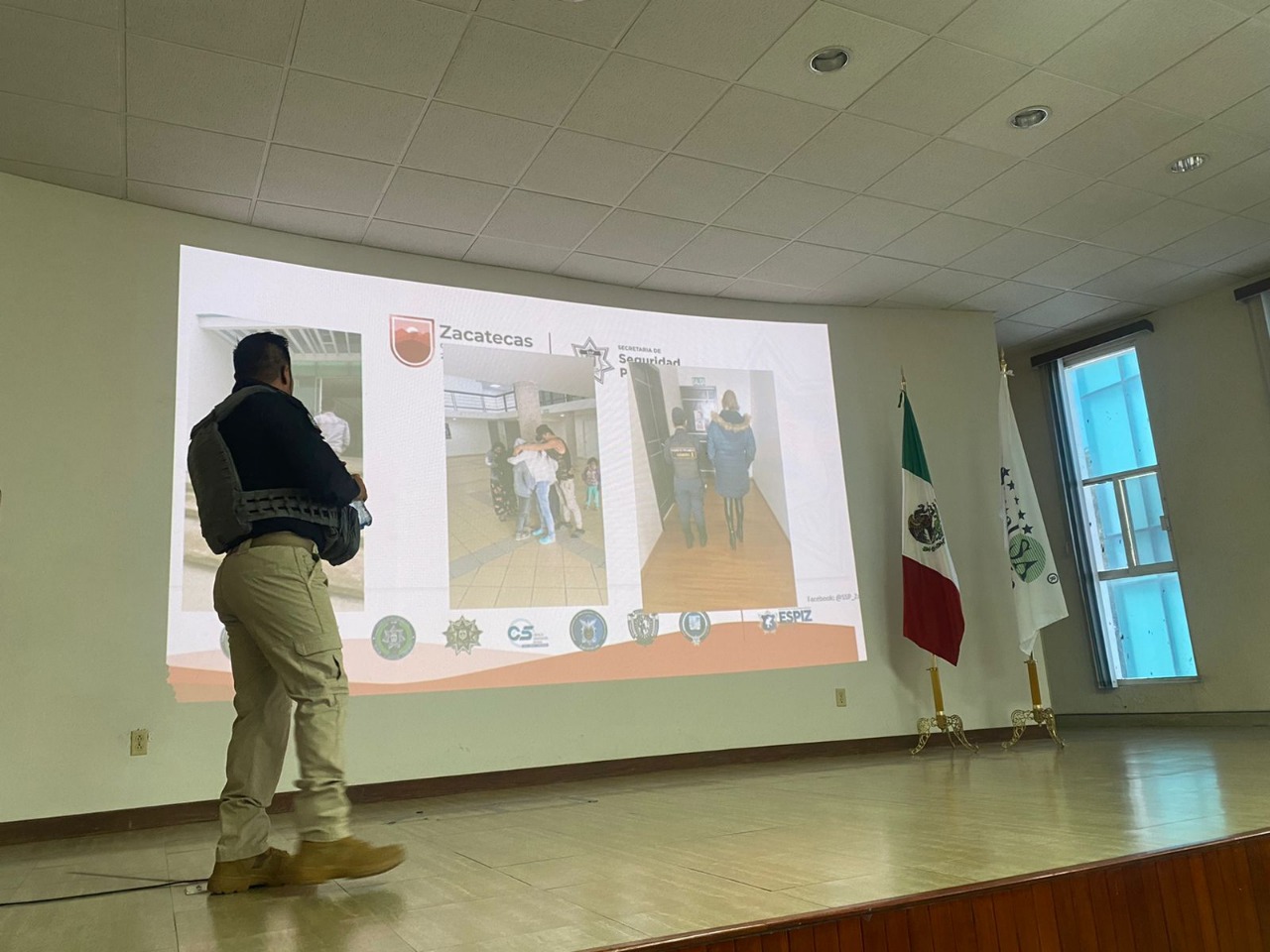 Capacita SSP a fresnillenses para prevenir extorsiones 