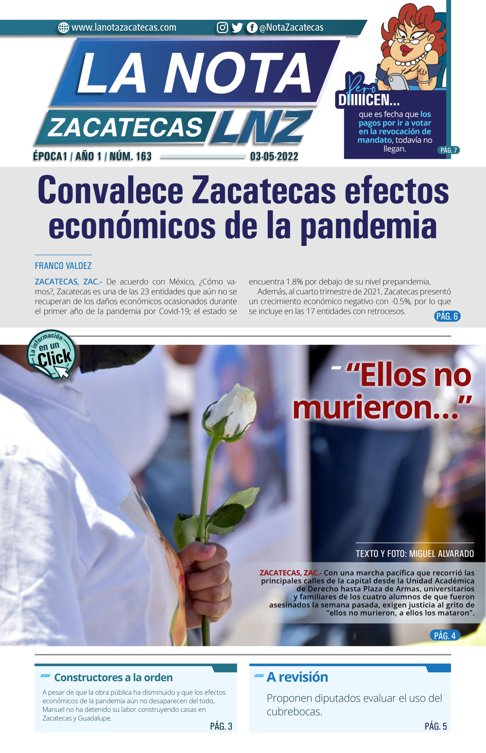 La Nota Zacatecas 3/05/22
