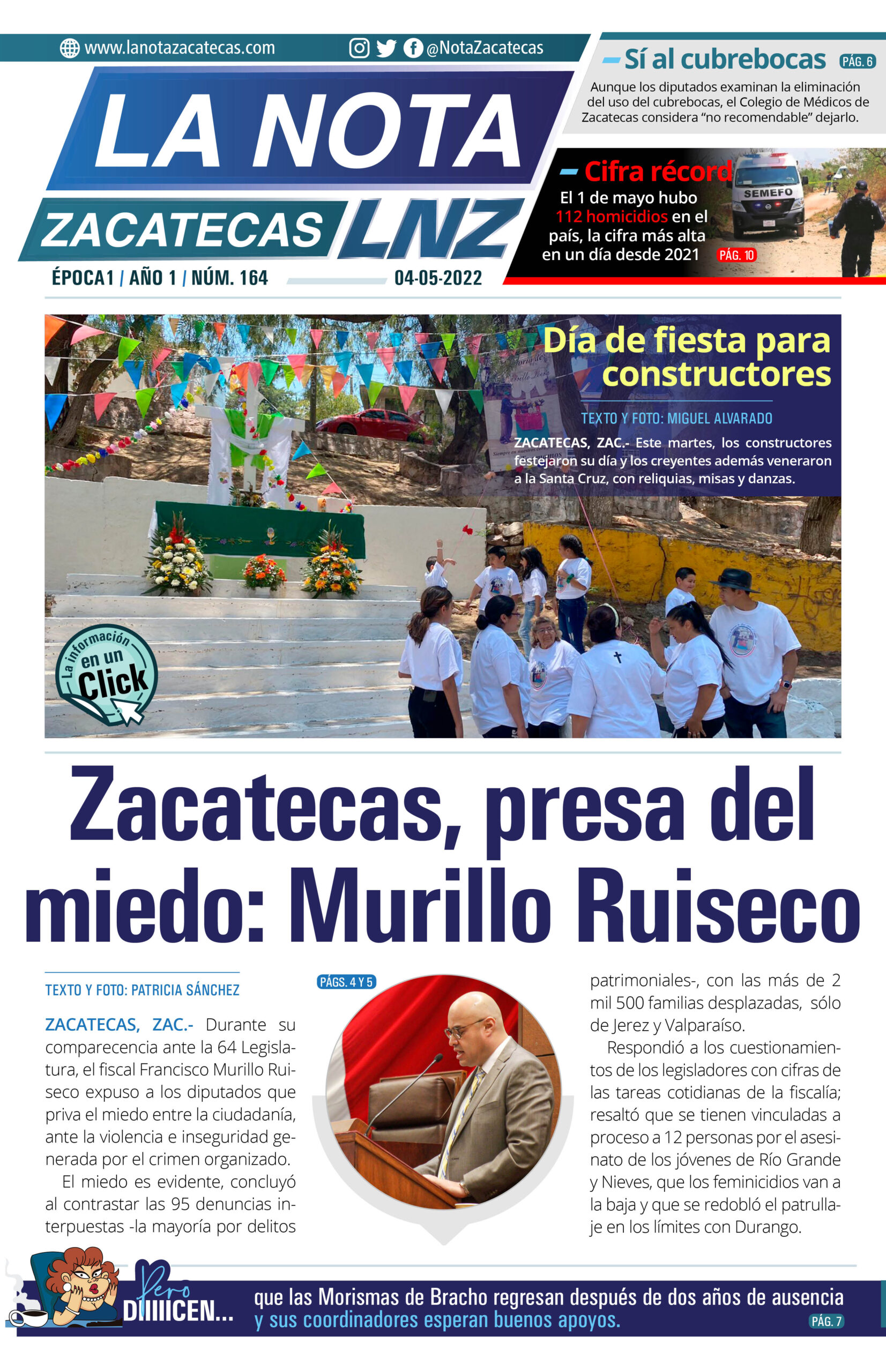 La Nota Zacatecas 4/05/22