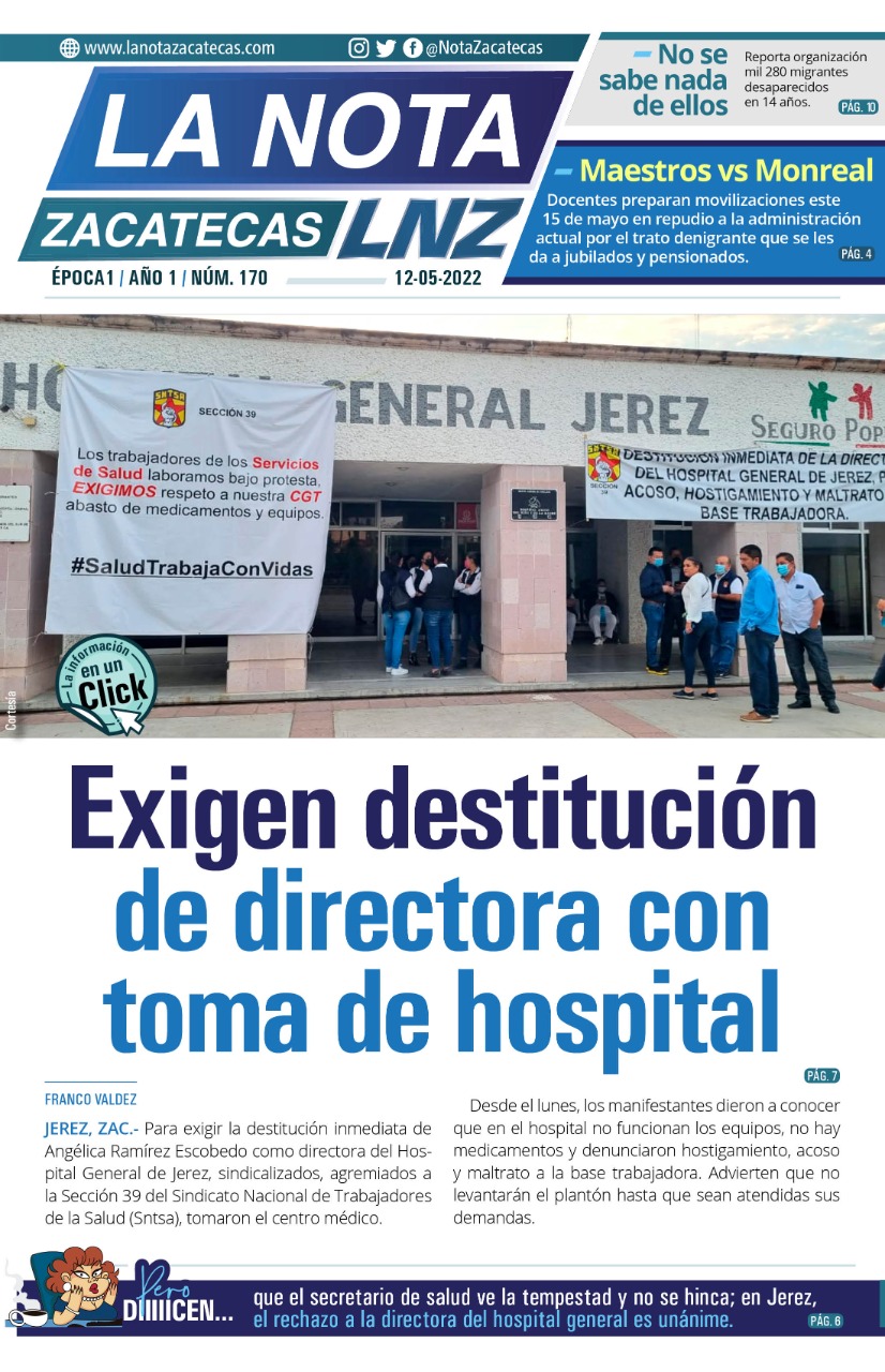 La Nota Zacatecas 12/05/22