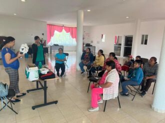 Supervisan comedores comunitarios en Villa González Ortega