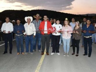 Lista, primera etapa de la pavimentación Ojo de Agua-El Calabazal