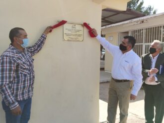 Apoya con infraestructura educativa Minera Juanicipio a comunidad México Nuevo