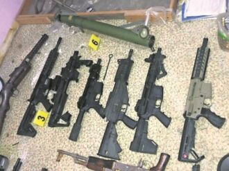 Aseguran más de 57 mil armas en lo que va del sexenio