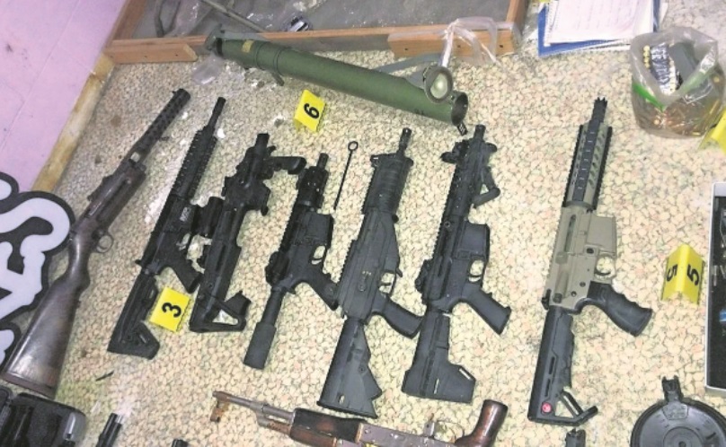 Aseguran más de 57 mil armas en lo que va del sexenio