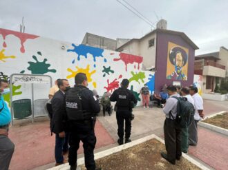 Policía Municipal y Estatal atiende a vecinos de la colonia Fovissste en Zacatecas
