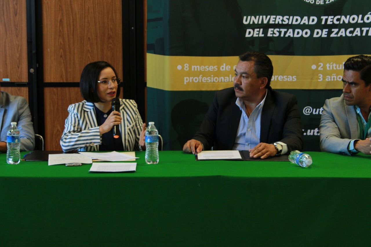 Se realiza la firma de convenio de colaboración UTZAC y Comisión de Derechos Humanos del Estado de Zacatecas