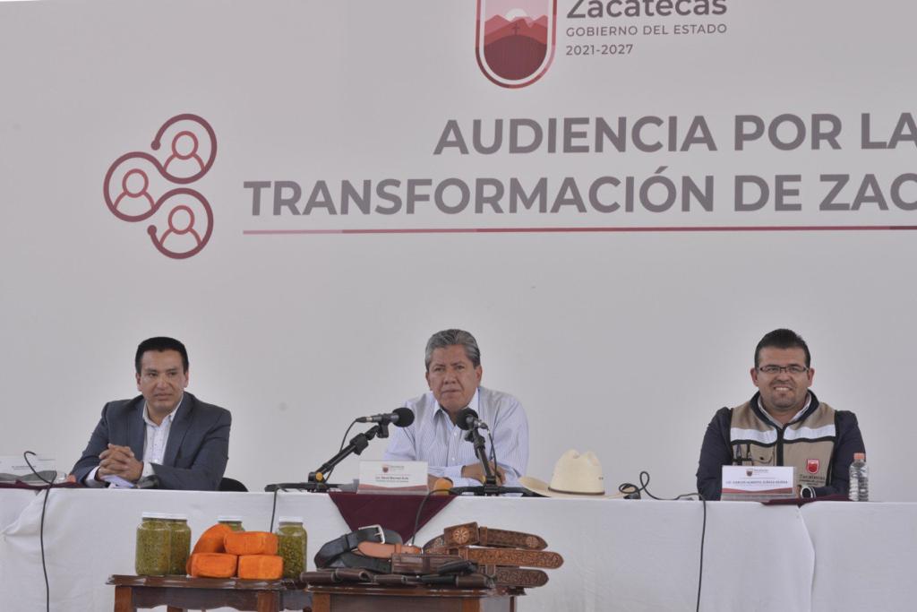 Gobernador David Monreal anuncia 30 mdp para la rehabilitación de carreteras y caminos sacacosechas de Valparaíso