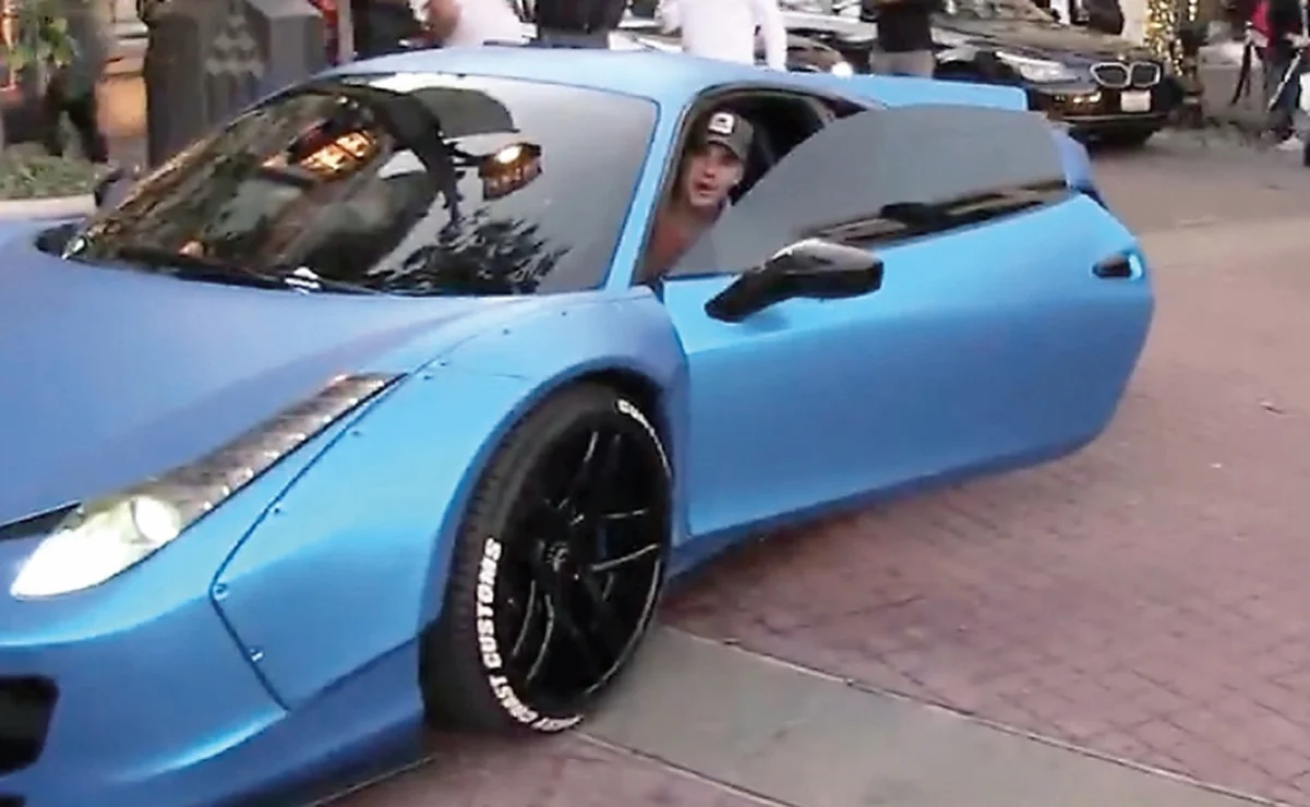 Justin Bieber, en la lista negra de Ferrari; no podrá comprar autos nuevos de la marca italiana
