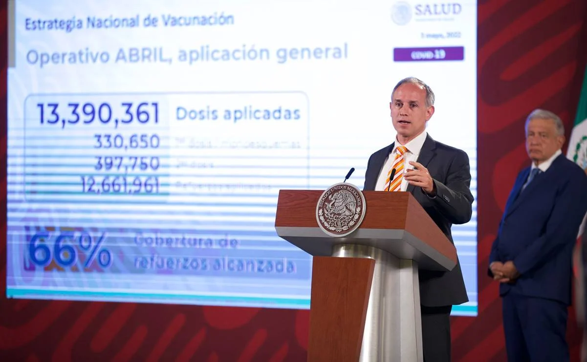 López-Gatell resalta que no hubo desperdicio de dosis antiCovid en vacunación de abril