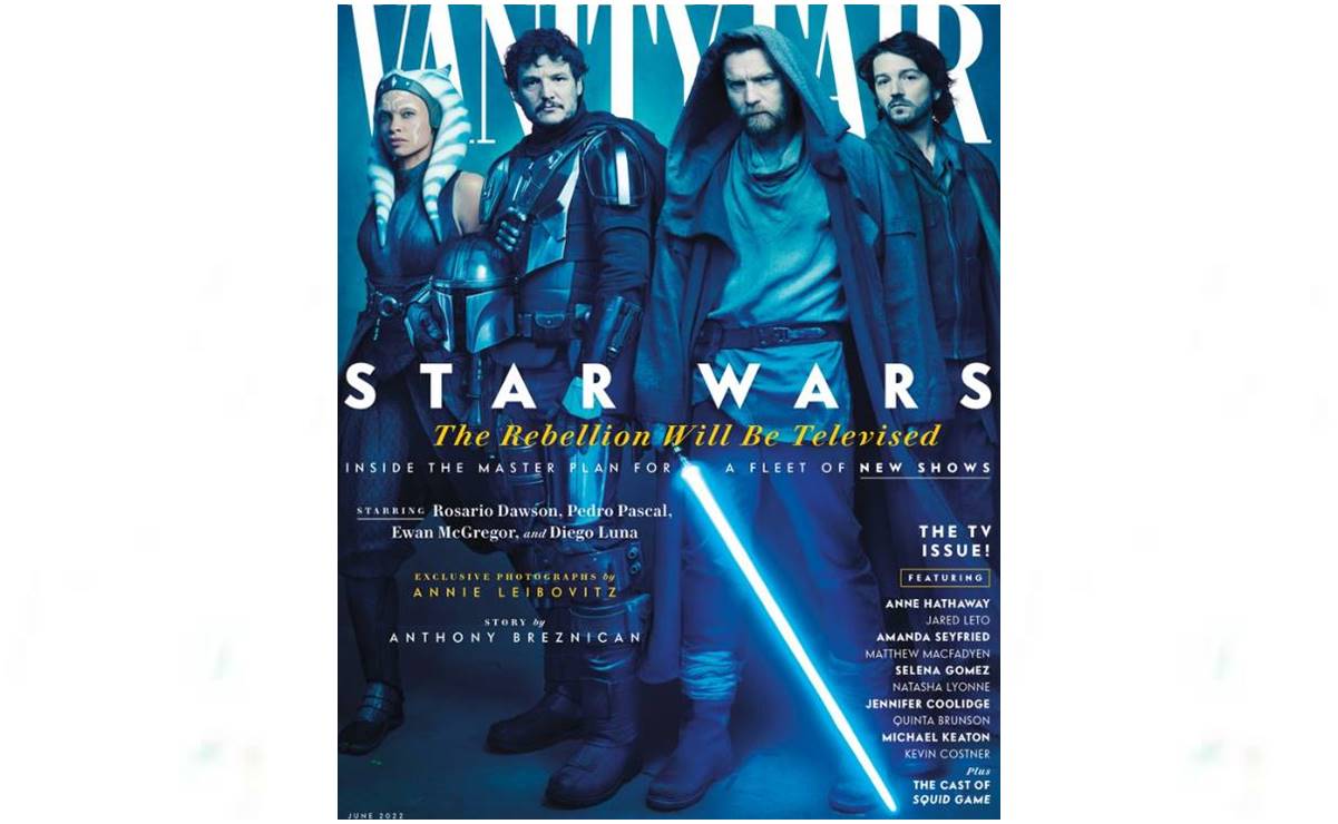 Diego Luna y las nuevas estrellas de Star wars, en portada de Vanity Fair