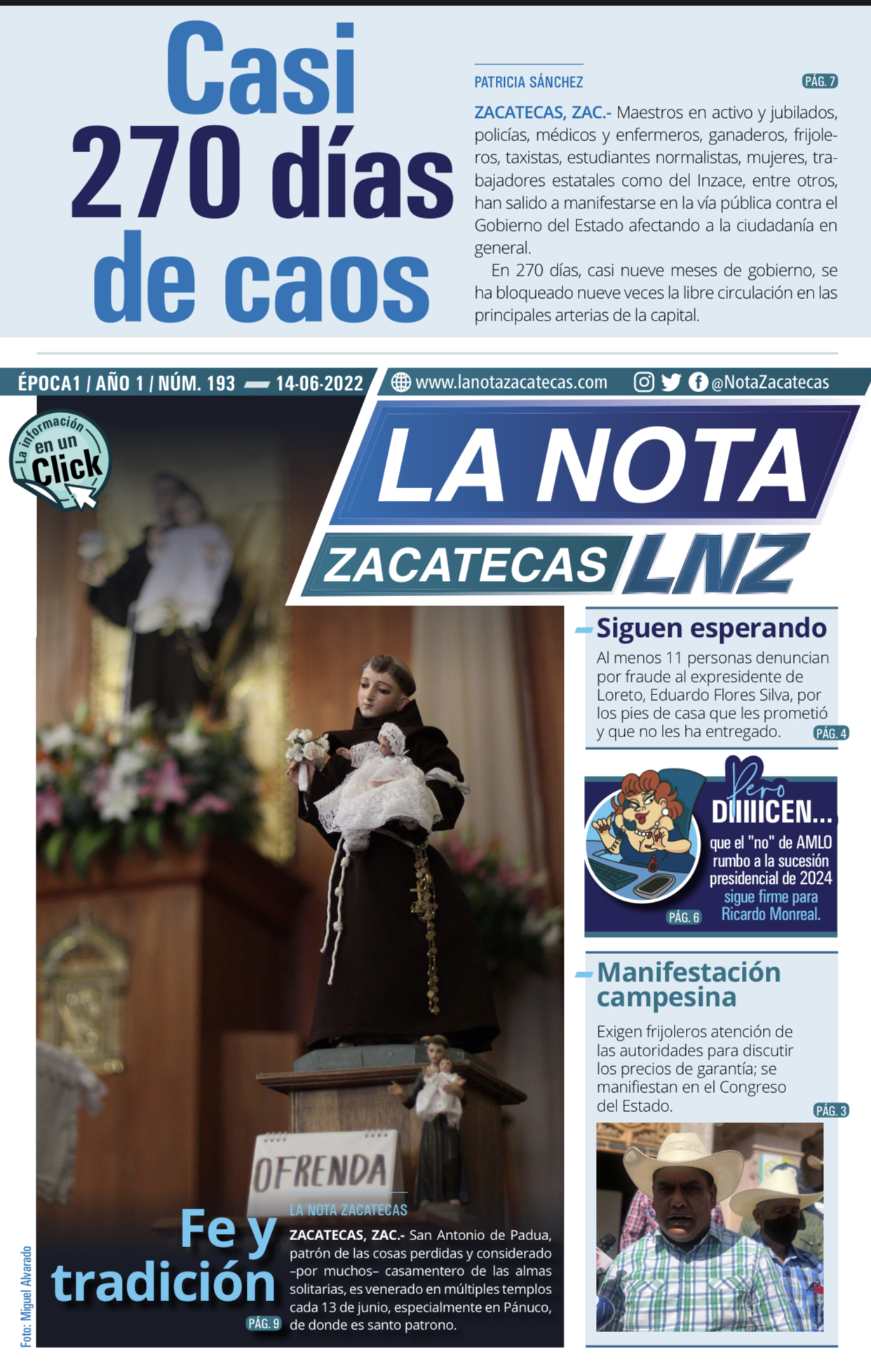 La Nota Zacatecas 14/06/22
