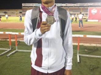 Plata para Alexis García en pista sonorense