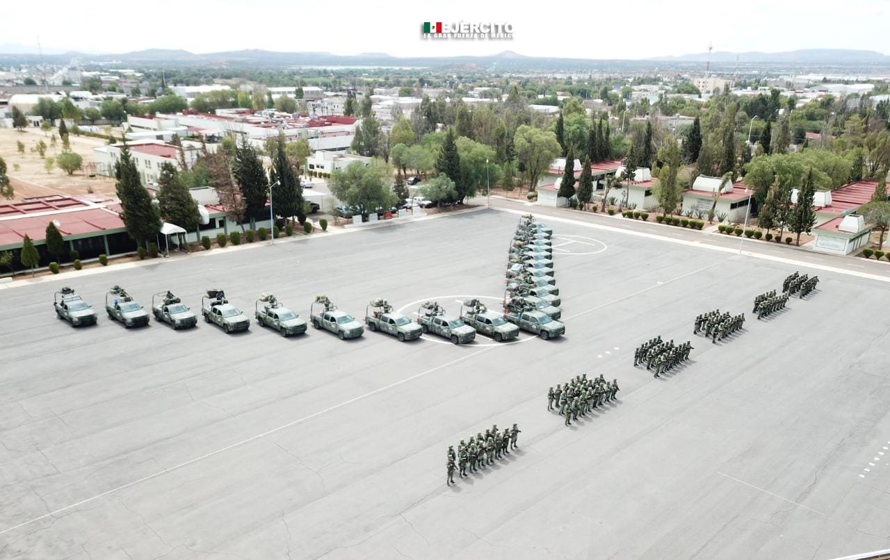 Llegan más militares a Zacatecas