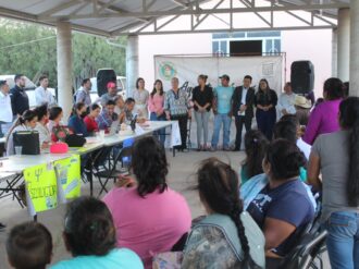 Se realiza en la comunidad Los Ramírez actividades para Audiencias Ciudadanas