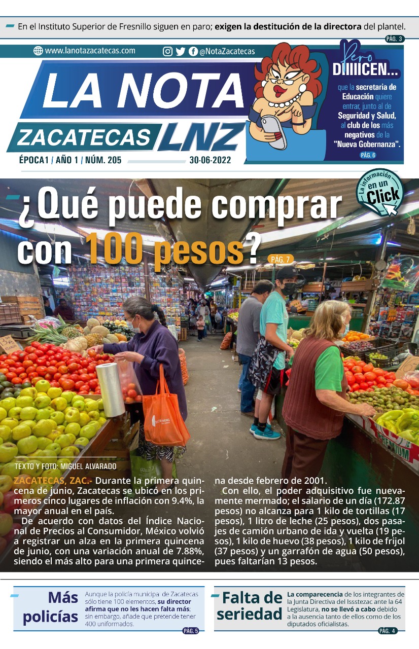 La Nota Zacatecas 30/06/22