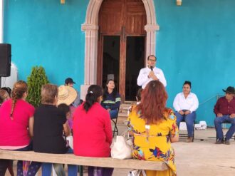 Inauguran domo en San Juan de la Tapia, Sombrerete