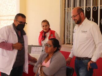 Inicia jornada de salud AMSABI en González Ortega, Sombrerete